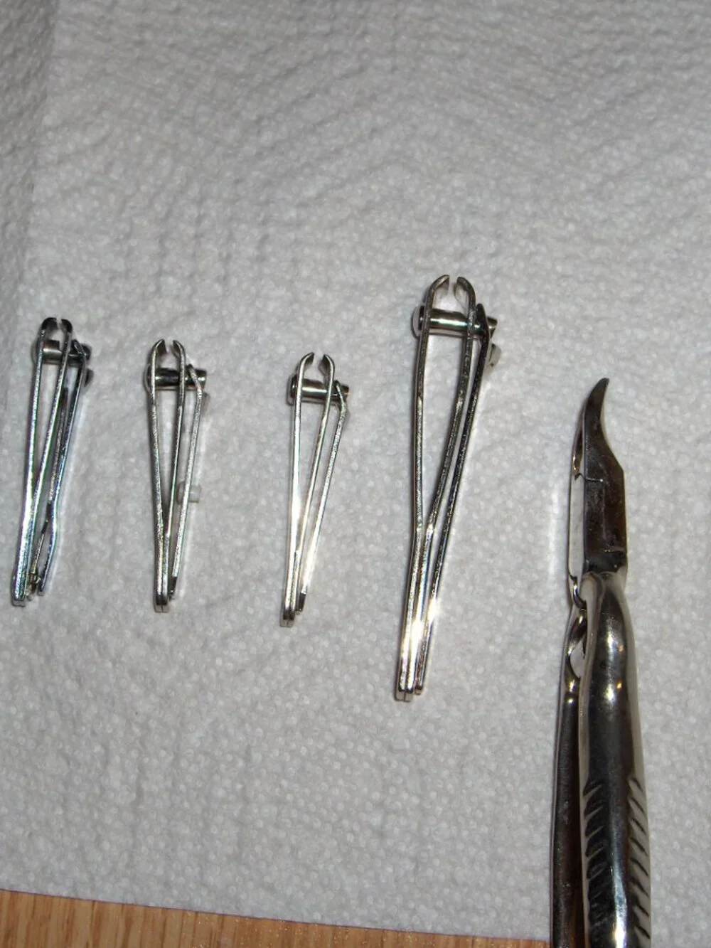 Fingernail Clippers, Lot of 5, Vintage